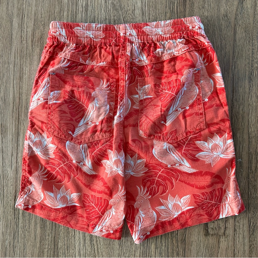 Cockatoo Design Drawstring Shorts - Picture 2 of 3